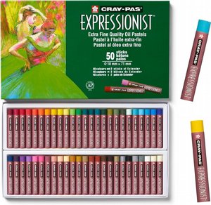 SAKURA EXPRESSIONIST פסטל שמן 36 צבעים SAKURA EXPRESSIONIST פסטל שמן 36 צבעים