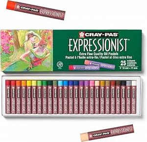 SAKURA EXPRESSIONIST פסטל שמן 12 צבעים SAKURA EXPRESSIONIST פסטל שמן 12 צבעים