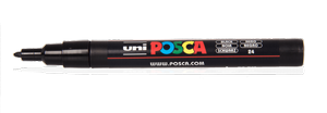POSCA 1MR טוש אקרילי פוסקה POSCA 1MR טוש אקרילי פוסקה