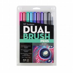 Dual Brush Pen Bundle, Galaxy Dual Brush Pen Bundle, Galaxy