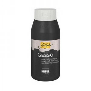 Pebeo Black Gesso Primer- ג'סו שחור 500 מ"ל Pebeo Black Gesso Primer- ג'סו שחור 500 מ"ל