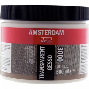 AMSTERDAM Transparent gesso - ג'סו שקוף AMSTERDAM Transparent gesso - ג'סו שקוף