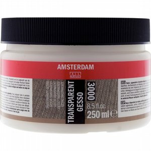 AMSTERDAM Transparent gesso - ג'סו שקוף AMSTERDAM Transparent gesso - ג'סו שקוף