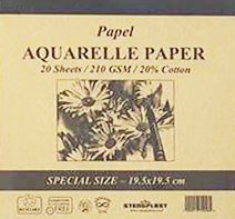 בלוק אקוורל סטנופלסט-PAPEL AQUARELLE PAPER בלוק אקוורל סטנופלסט-PAPEL AQUARELLE PAPER