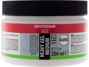 Heavy gel medium gloss 250 ml- מדיום מבריק טאלנס 015 Heavy gel medium gloss 250 ml- מדיום מבריק טאלנס 015