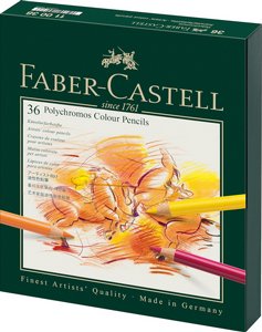 Faber Castell Polychromos עפרונות פוליכרומוס צבעוניים 60 צבעים Faber Castell Polychromos עפרונות פוליכרומוס צבעוניים 60 צבעים
