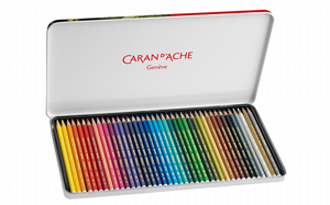 Caran D'ache prismalo aquarelle סט 40 עפרונות אקרוול צבעוניים *ארטיסט Caran D'ache prismalo aquarelle סט 40 עפרונות אקרוול צבעוניים *ארטיסט