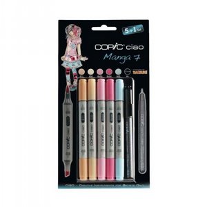 Copic Ciao MANGA 7 - סט קופיק צ'או מנגה Copic Ciao MANGA 7 - סט קופיק צ'או מנגה