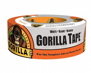 סרט הדבקה \ חבלה לבן גורילה סופר חזק Gorilla Tape 48mmX9.1m סרט הדבקה \ חבלה לבן גורילה סופר חזק Gorilla Tape 48mmX9.1m