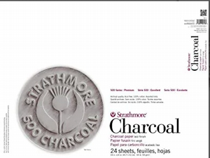 בלוק רישום לפחם charcoal strathmore 45.7/61 בלוק רישום לפחם charcoal strathmore 45.7/61
