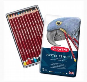 Derwent Pastel עפרונות פסטל צבעוניים 24 צבעים Derwent Pastel עפרונות פסטל צבעוניים 24 צבעים