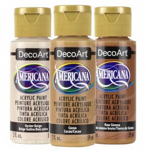 DecoArt Americana צבעי אקריליק אמריקנה 59 מ'ל- כחולים DecoArt Americana צבעי אקריליק אמריקנה 59 מ'ל- כחולים