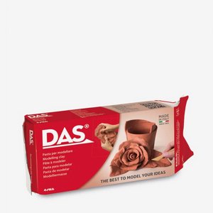 DAS חימר סינטטי דאס מתייבש באוויר טרקוטה- 500 גרם DAS חימר סינטטי דאס מתייבש באוויר טרקוטה- 500 גרם