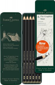 סט משולב 11 אביזרי רישום ושרטוט Pitt Graphite Set FABER CASTELL סט משולב 11 אביזרי רישום ושרטוט Pitt Graphite Set FABER CASTELL