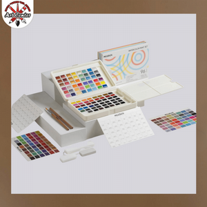 ערכת צבעי מים מקצועית – 96 צבעים עשירים ואיכותיים מבית MEEDEN ערכת צבעי מים מקצועית – 96 צבעים עשירים ואיכותיים מבית MEEDEN