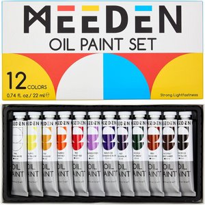 MEEDEN סט 24 צבעי שמן 22 מ''ל MEEDEN סט 24 צבעי שמן 22 מ''ל