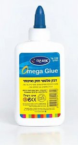 דבק פלסטי לבן 120 גר' דבק פלסטי לבן 120 גר'
