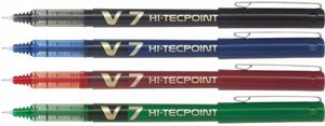 PILOT Hi-Tecpoint V7 עט פיילוט 0.7 במגוון צבעים PILOT Hi-Tecpoint V7 עט פיילוט 0.7 במגוון צבעים