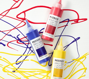 MEEDEN HEAVY BODY ACRYLIC צבע אקריליק סמיך זמין ב-37 צבעים, שפופרת 100 מ'ל MEEDEN HEAVY BODY ACRYLIC צבע אקריליק סמיך זמין ב-37 צבעים, שפופרת 100 מ'ל